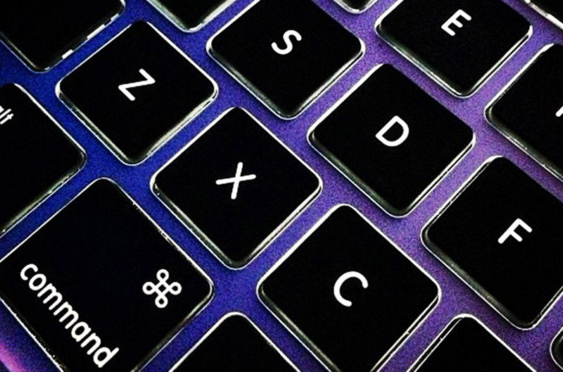 Picture of a keyboard used for web design at 32spokes